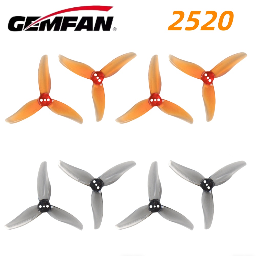 Drone Racing Motor - 4 Pasang Gemfan Hurricane 2520 2.5X2X3
