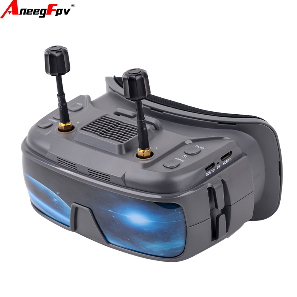 Drone Racing Goggles - Kacamata FPV VR200 3.5 inci 5.8G