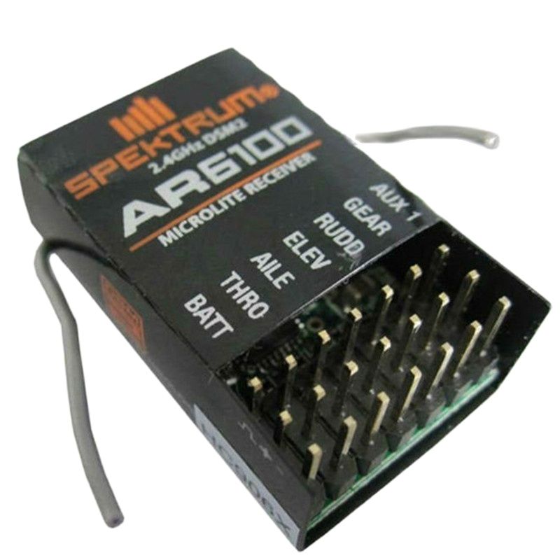 Drone Racing Receiver - AR6100 DSM2 6CH 2.4GHz Penerima untuk