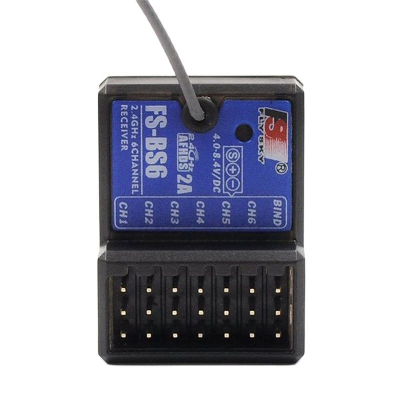 Flysky penerima FS-BS6, 2.4Ghz - Drone Racing Receiver ulasan dan harga