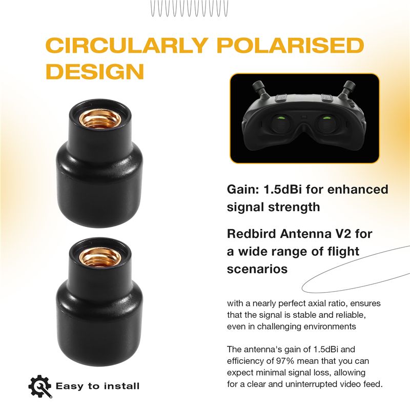 2 Buah Suku Cadang DIY Penggan - Drone Racing Goggles ulasan dan harga