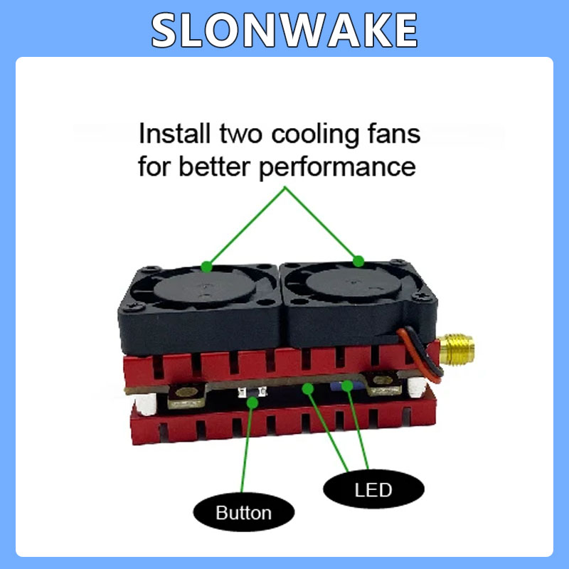 SLONWAKE 5.8G 48CH 4.2W VTX Da - Drone Racing Transmitter ulasan dan harga