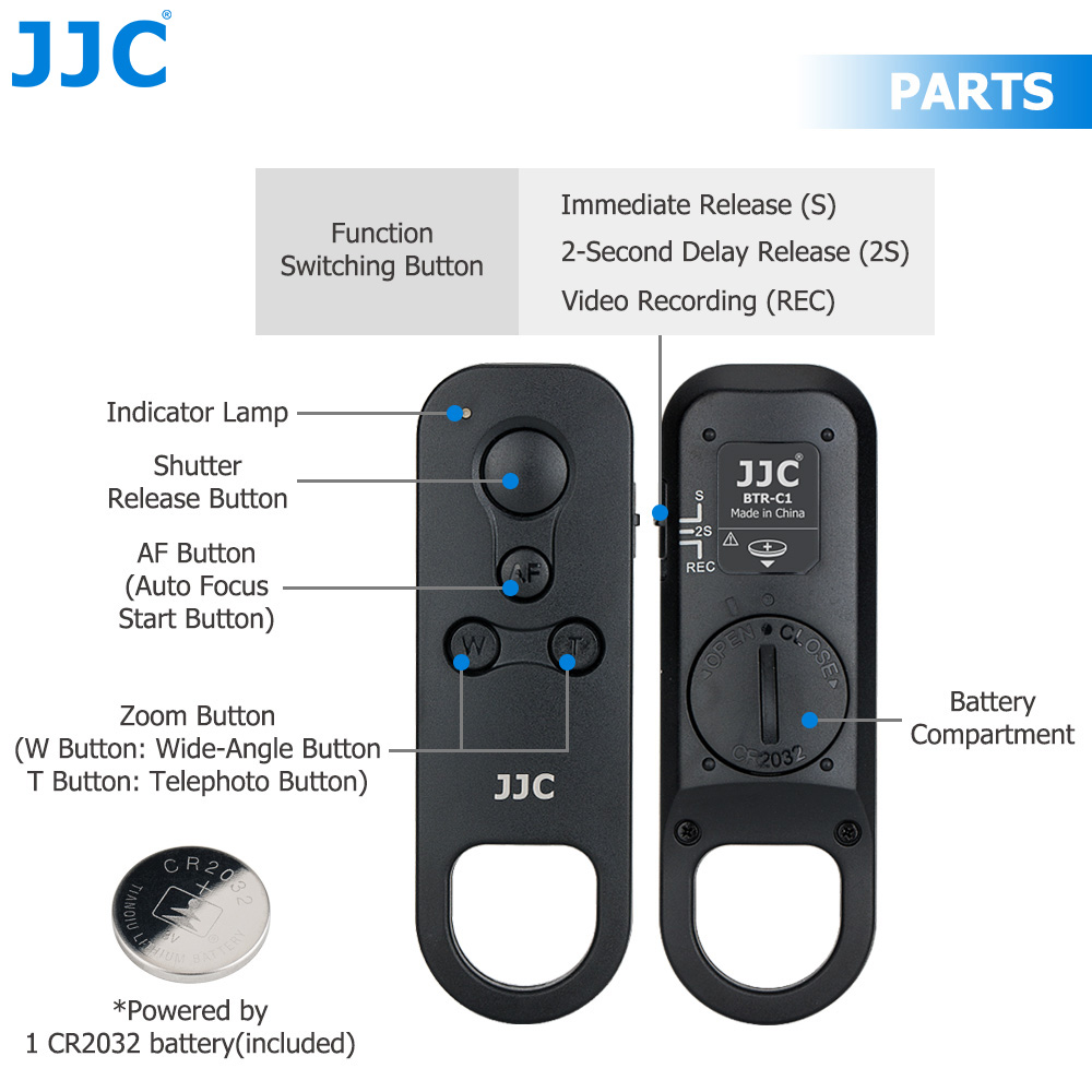 JJC BR-E1 Remote Control Bluet - Canon Camera Eos R50 ulasan dan harga